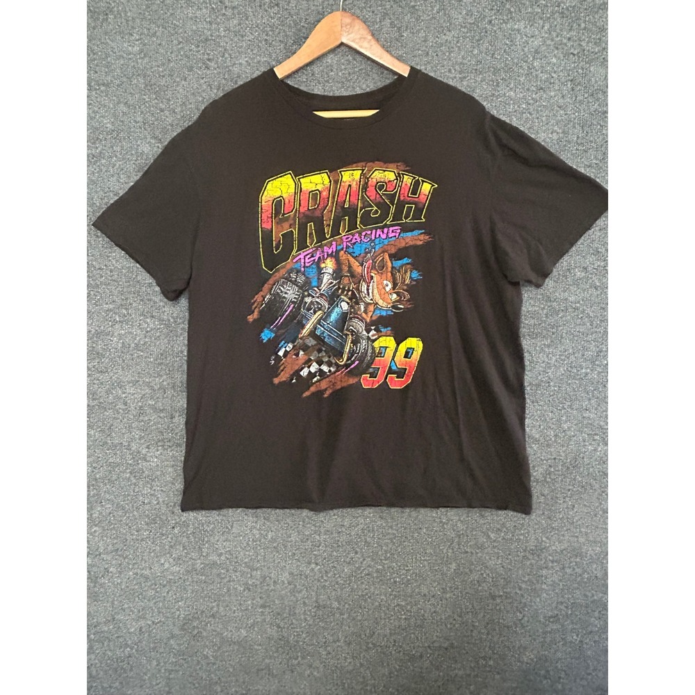 Crash Team Racing Nitro Fueled T Shirt Mens‎ XL Black 2022 Activision Gaming Tee